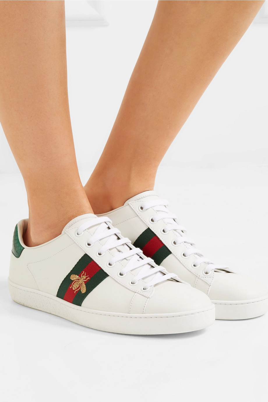gucci ace bee sneakers